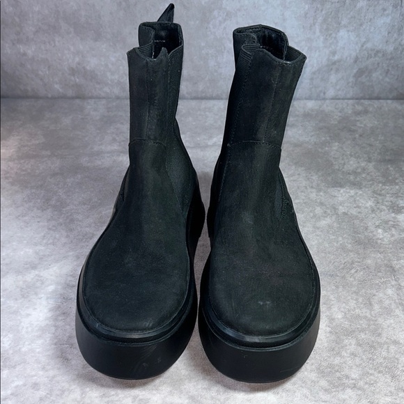 Vagabond Shoemakers NWOT Women's EU 40 Black Leather Suede Platform Ankle Boots - Picture 5 of 12